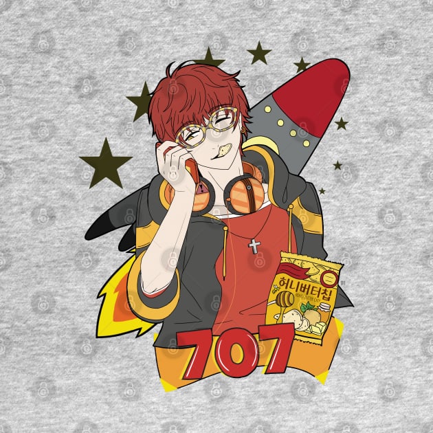 Mystic Messenger 707 by DaphInteresting